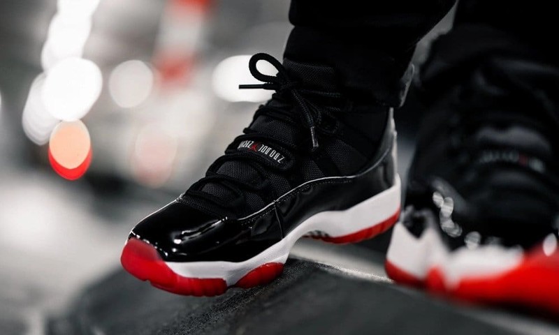 Jordan 11 bred first release date best sale